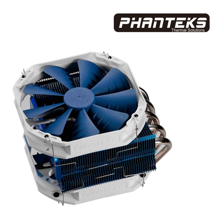 Cooler Cpu Phanteks Tc14 Low Profile Azul 2x14cm